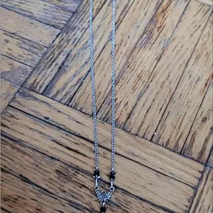Gothic Bat Silver Plated‎ Pendant Necklace Faux Fashion Jewelry thumbnail 5