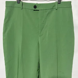 Zara High Rise Straight Leg Full Length Trousers Green Size XL 3736/047/500 thumbnail 7