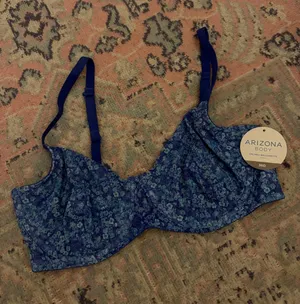 Arizona Floral blue bralette thumbnail 1