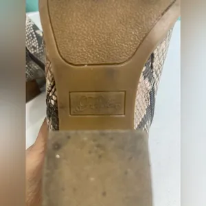 Fergie snakeskin bootie size 8‎ 1/2 Tan thumbnail 7