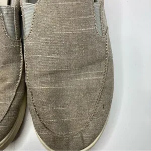 Crocs‎ citiline tan canvas slip on shoes size 8 thumbnail 7