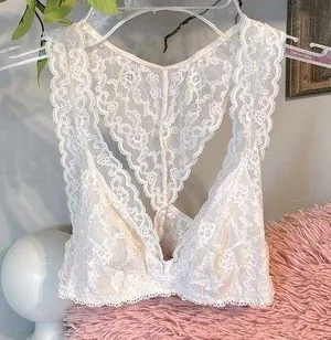 Victoria's Secret Romantic Lace Bralette thumbnail 1