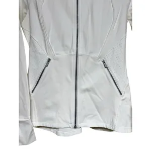 Lululemon‎ Sleek Essentials Jacket White Women's Size 10 thumbnail 5