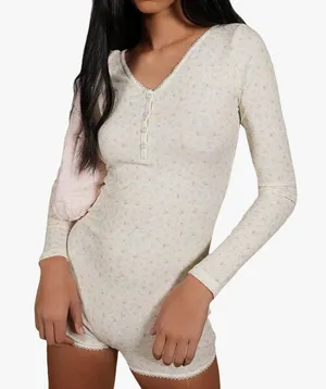 One Piece Floral  Pjs thumbnail 1