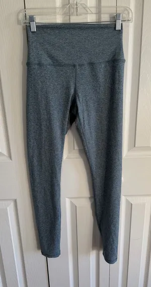 Quince Heathered Leggings Blue Size Small thumbnail 1