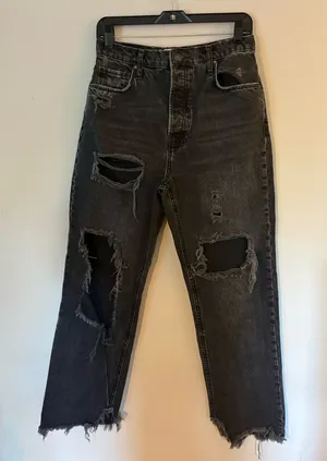 We The Free Distressed Jeans Black thumbnail 1