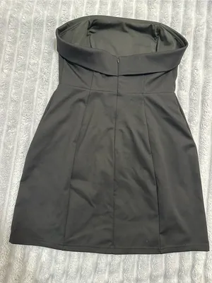 Strapless Black Women's Dress thumbnail 2