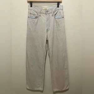 Levi’s Ribcage Wide Leg Jeans in Fairy Dust Dreams Light Wash Size 27 70s 90s thumbnail 2