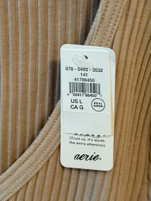 Aerie Essential Ribbed Henley in Empire Cream thumbnail 5