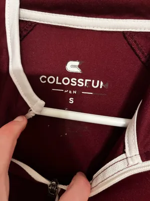 Colosseum Maroon Quarter-Zip thumbnail 3