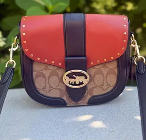Coach Georgie Saddle Bag Style C3593 thumbnail 1