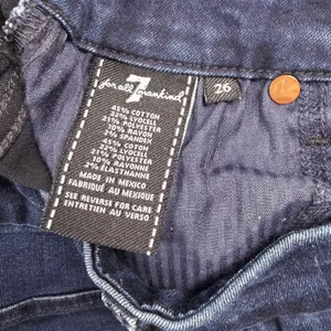 7 For All Mankind The High Waist Skinny Women's 26 thumbnail 5