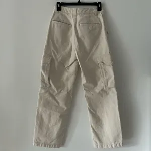 Aritzia TNA Troop Cream Ivory Cargo Utility Straight Leg Pants Size 2 thumbnail 5