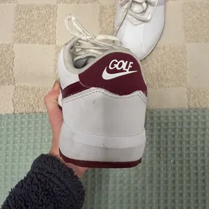 Nike Cortez G Spikeless Golf Shoes in White‎ Villian Red size 7.5 thumbnail 3