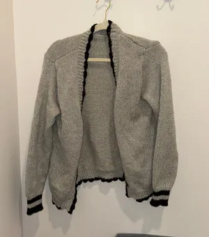 SheIn Grey Cardigan thumbnail 1