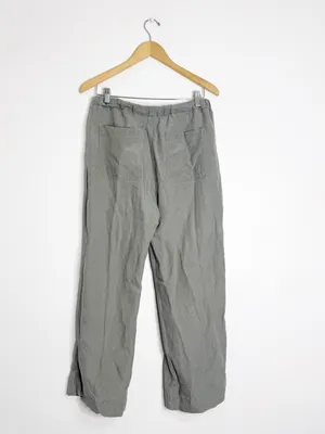 Marine Layer Soft Green Linen Tencel Drawstring Pants Size Medium thumbnail 4