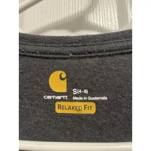 Grey Small Scoop Neck Carhartt Womens T shirt. thumbnail 2