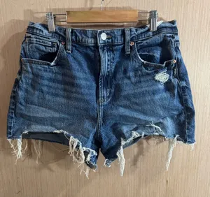 Silver Jeans Co Dark Wash Highly Desirable High-Rise Denim Shorts Size 30 thumbnail 1