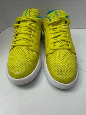 Reebok Dance Ur Lead Yellow Mesh Training Sneakers size 6.5 thumbnail 3