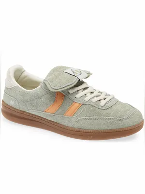 NEW COOLWAY $130 Silva Sneaker Color: Green Kakhi Suede Leather SZ-10 thumbnail 4