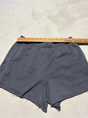 Aerie Casual Elastic-Waist Charcoal Grey Shorts medium thumbnail 6