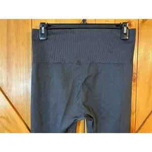 The North Face 7/8 Gray Athletic Leggings Partially Ribbed Size Large (8733) thumbnail 7