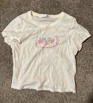 Altar'd State White Fourth of July Top thumbnail 1