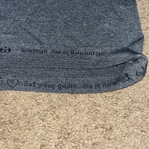 Lululemon Swiftly Tech Long Sleeve‎ Thumbholes Dark Classic Sport Grey 6 thumbnail 9