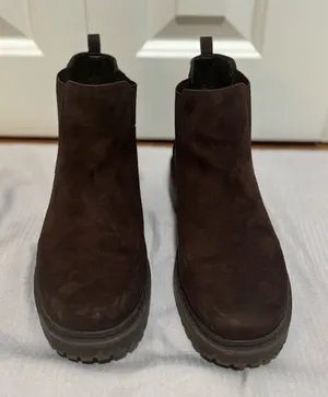 Nola Chocolate Brown Boots Size 7 thumbnail 1