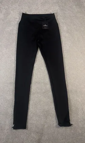 womens the normal brand ankle cinch leggings nwt black‎ small thumbnail 1