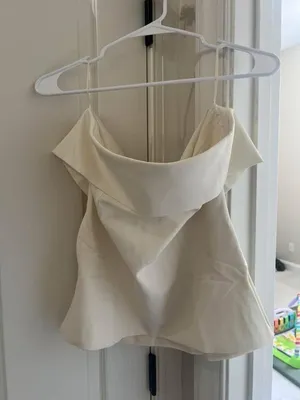 Strapless shirt medium White thumbnail 2