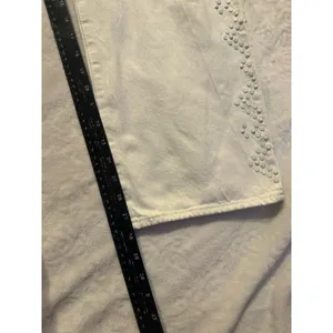 Levi's PremiumJeans Women's White RibCage Straight Jeans Size 31 thumbnail 12