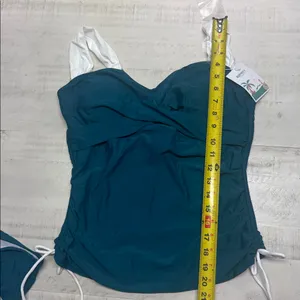 B2prity Tankini Tummy Control Two Piece High Waisted Wrap with Bottom Swimwear thumbnail 5
