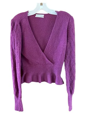 Urban Outfitters Purple Sweater Women's Size Small thumbnail 1