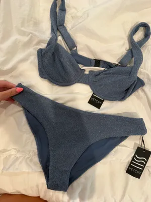 Vetchy bikini set Blue thumbnail 1