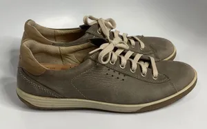 ECCO leather‎ sneakers gray brown size 41 thumbnail 1
