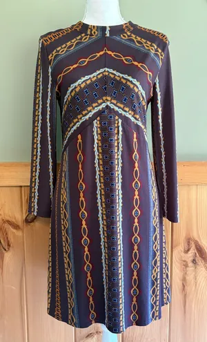 Free People Vintage Inspired Stella Printed Mini Dress size Medium. thumbnail 1