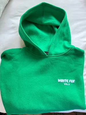 White Fox Boutique Hoodie Green thumbnail 2