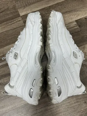 Skechers D'Lites Fresh Start Womens Shoes Size 7.5 Extra Wide White 11931EW thumbnail 8