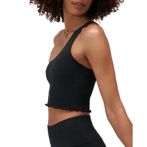 Spiritual Gangster Luna One Shoulder Crop Tank thumbnail 2