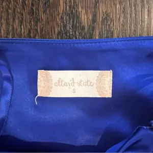 Altar'd State Royal Blue Dress thumbnail 6