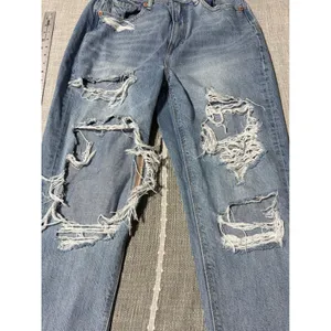American Eagle Outfitters‎ Womens Jeans Highest Rise Mom Jean Distressed Size 6 thumbnail 3