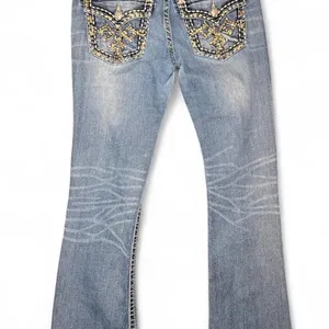 Miss Me Signature Boot Cut Jeans Women’s 30 Medium Wash Low Rise 28” Inseam thumbnail 6