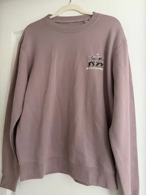 billabong purple sweatshirt  thumbnail 1