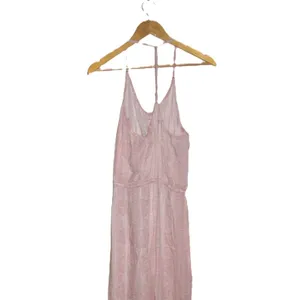 Roxy Maxi Dress Womens Small Pink Good T-Back Boho Tribal Print Button Front thumbnail 4