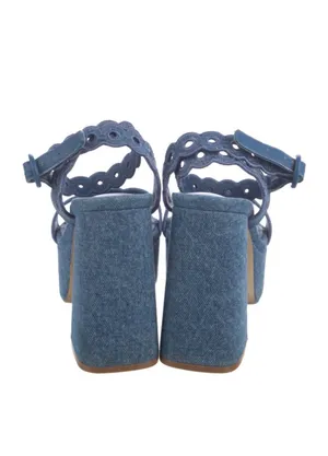Larroude Denim Heel thumbnail 4