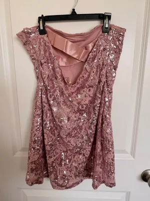 NWOT Free People Night Gaze Mini Sequin Dress Large thumbnail 1