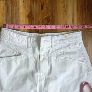 We The Free NEW Women’s Come As You Are White Denim Maxi Skirt Size 0 #C24118 thumbnail 6