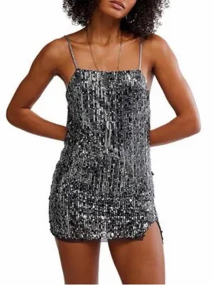 NWT Free People Midnight Kiss Mini Slip thumbnail 1