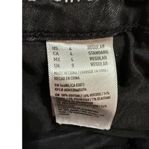 American Eagle Super Hi-Rise Jegging Black Ripped Distressed Skinny Jeans Size 4 thumbnail 5